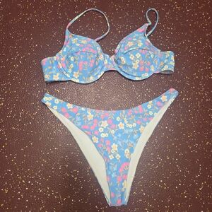 Target Colorful Flower Bikini